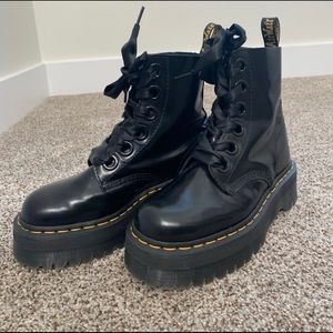 Molly Women’s Leather Platform Boots